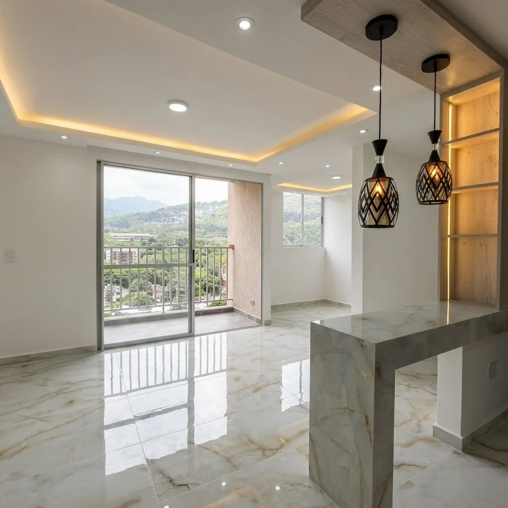Parque Central — Apartamento 03, Adecuación completa y diseño de alto nivel en Cali