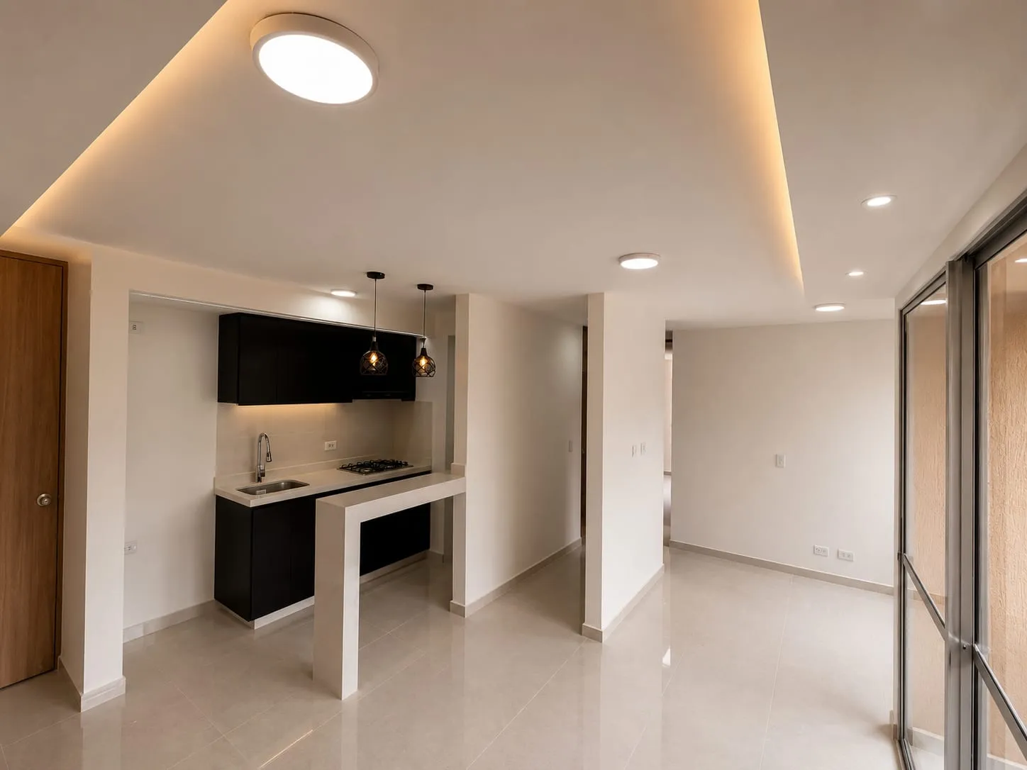Parque Central — Apartamento 02, Acabados de lujo y adecuación integral en Cali